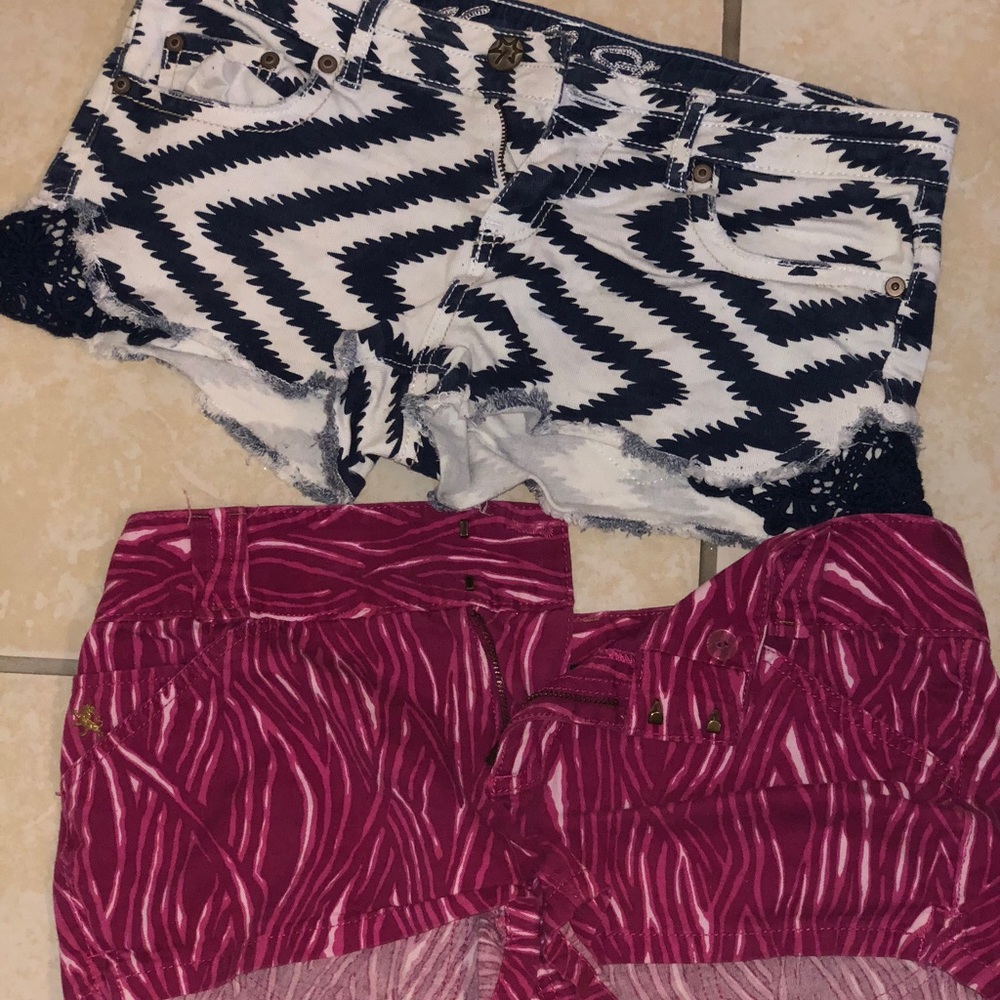 2 pair shorts